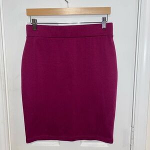 Sunny Leigh Fuchsia Pencil Skirt